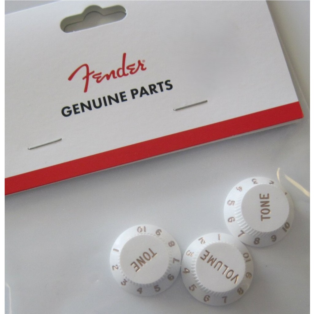 Knob Gitar Fender Stratocaster Set Original Knobs