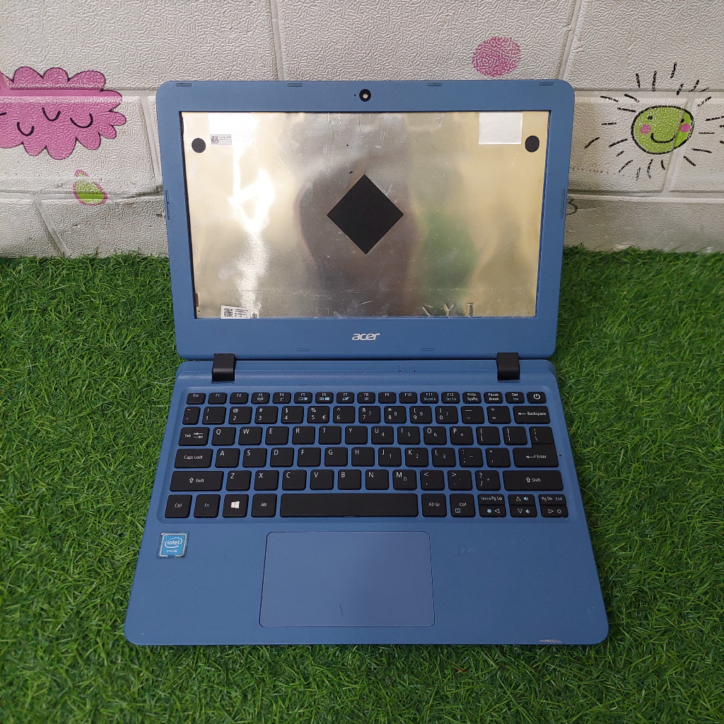 CASING NOTEBOOK ACER ES1-132 HITAM BIRU KOKOH