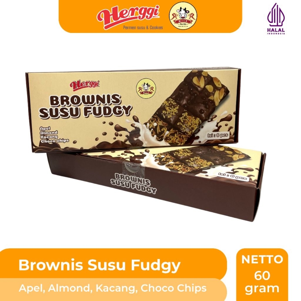 

Brownis Susu Fudgy HERGGI
