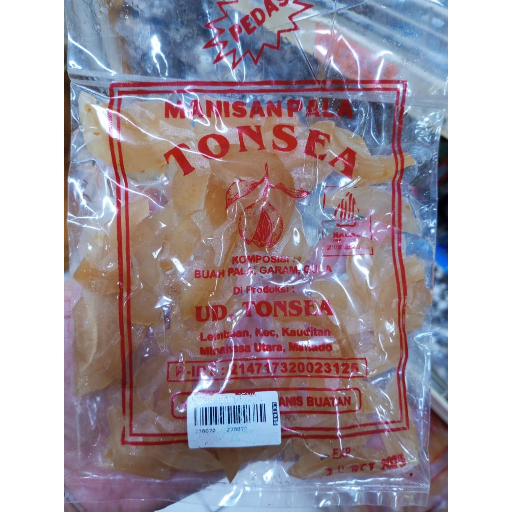 

Pala Manis Kecil | Manisan Pala Tonsea Khas Manado | oleh-oleh Khas Manado
