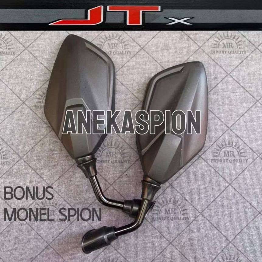 spion vario 125 new tangkai pendek warna hitam