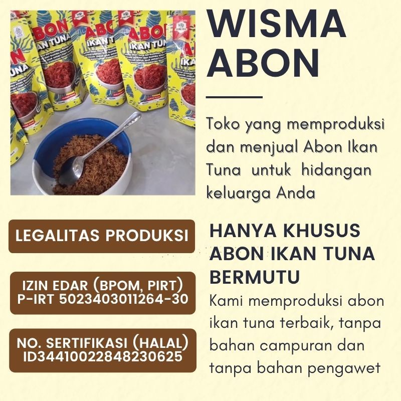 

wisma abon | abon tuna terdekat di jogja kemasan 100gr