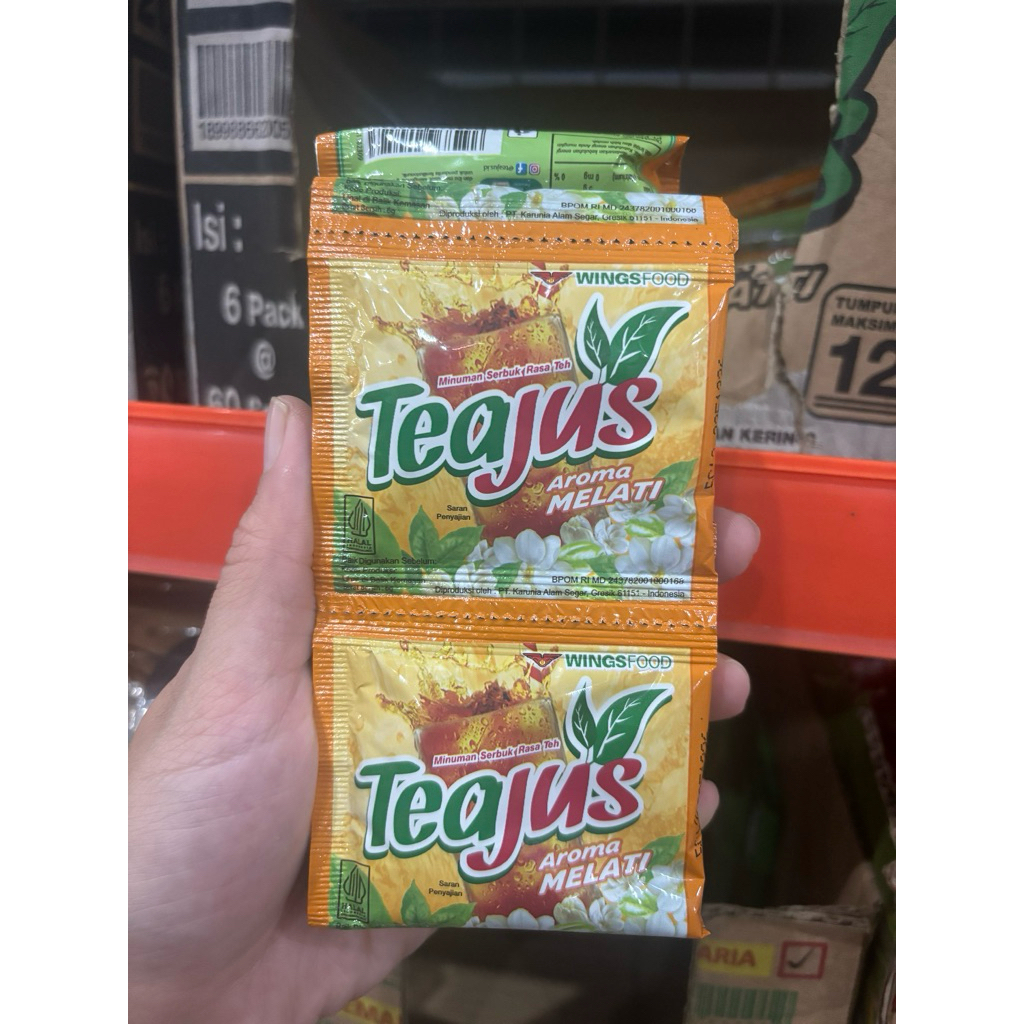 

TeaJus Teh Melati isi 10pc