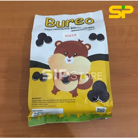 

BUREO DARK Crumbs Biscuit 1kg / Remahan Biskuit Coklat 1kg