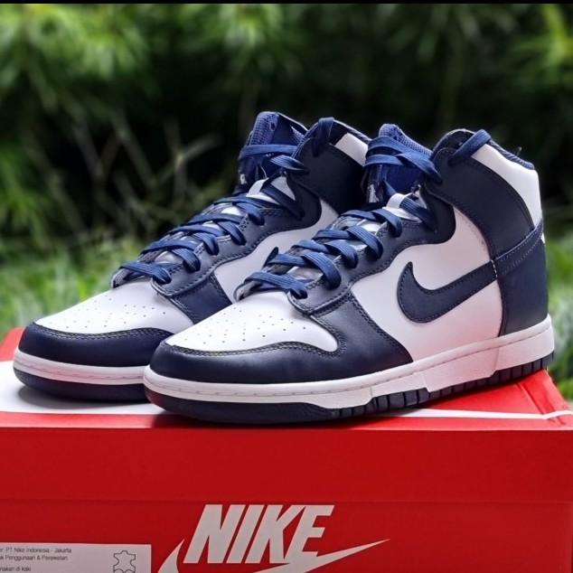 Nike Dunk High MIDNIGHT NAVY US 12 / EU 46 BNIB