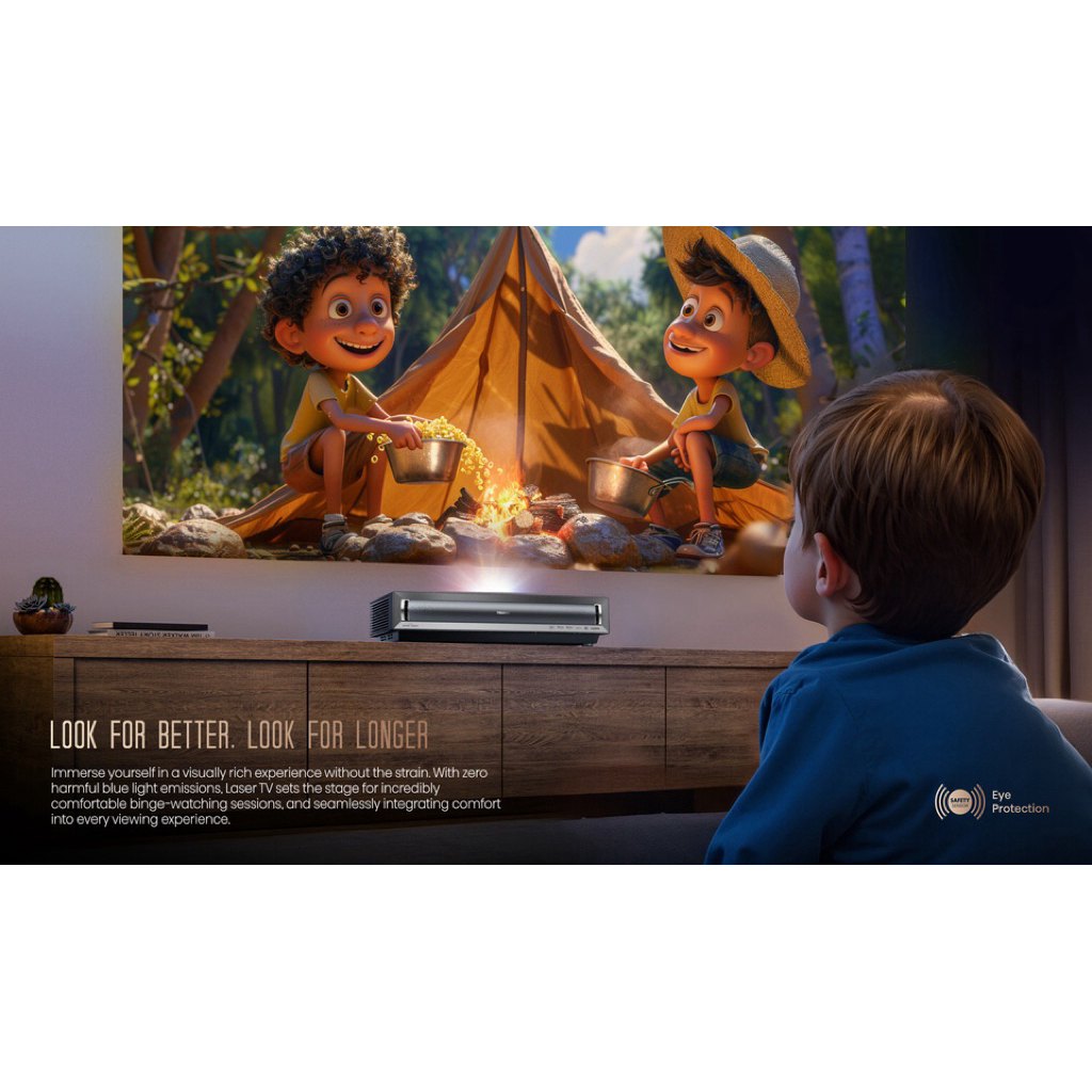 HISENSE TV 120"  - 4K - PX3 - Pro 4K SMART LASER  CINEMA TV -  VIDAA U7.6