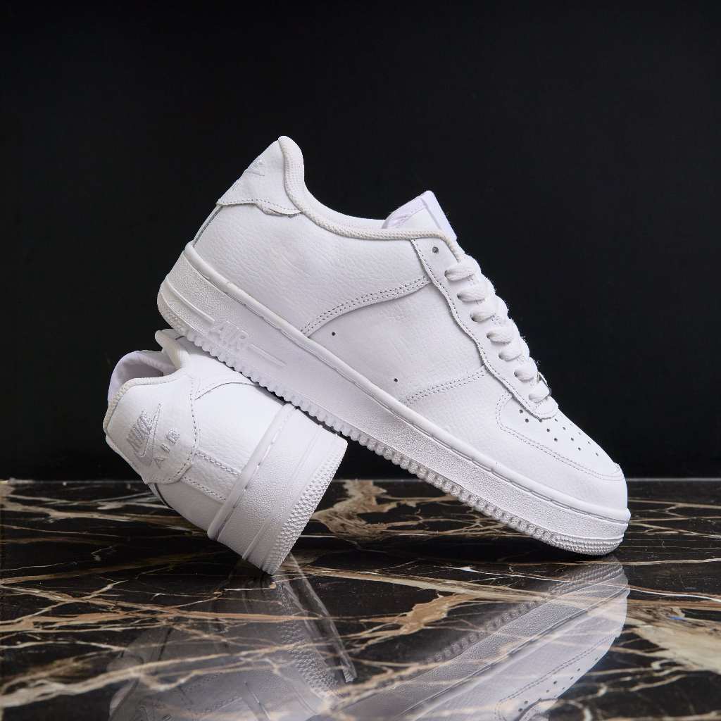 SEPATU SNEAKERS CASUAL PRIA - FULL WHITE