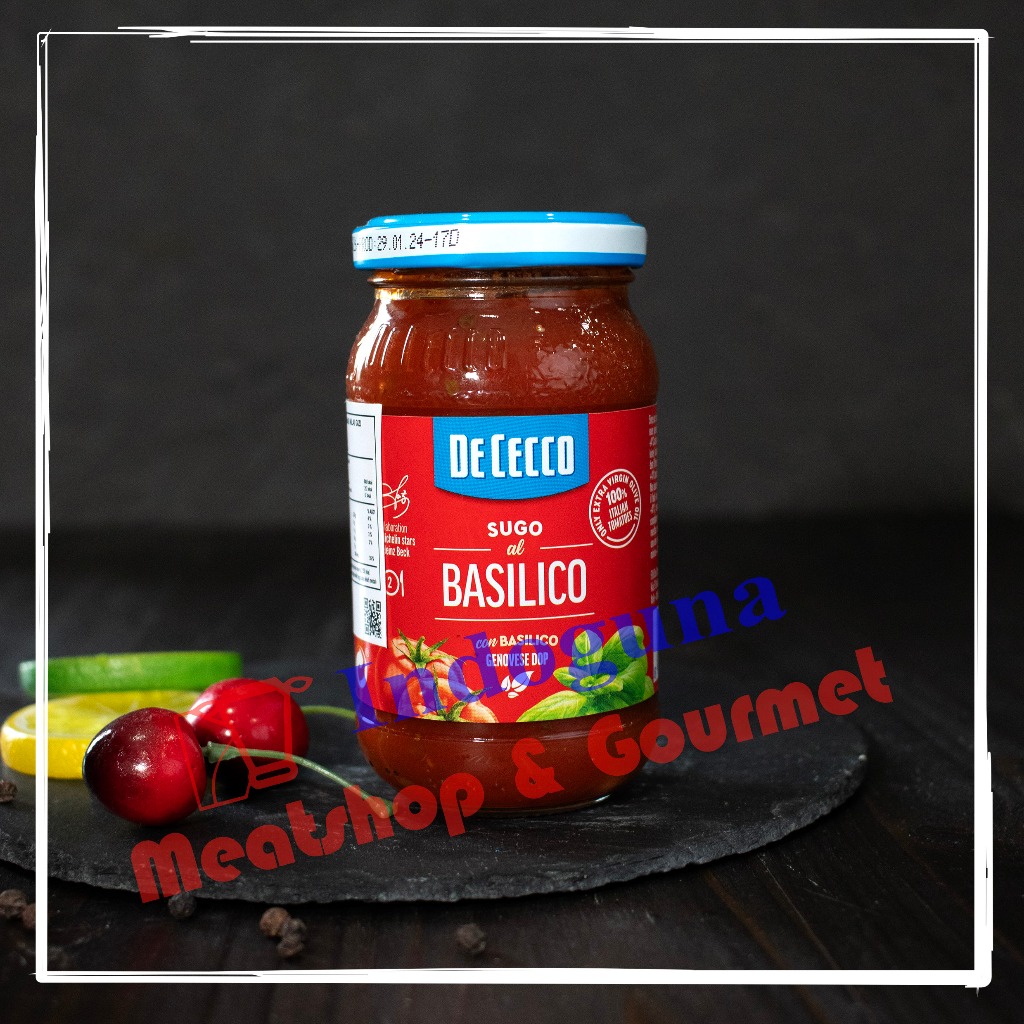 

De Cecco Dececco Sugo Al Basilico Saus Tomat Basil 200gr