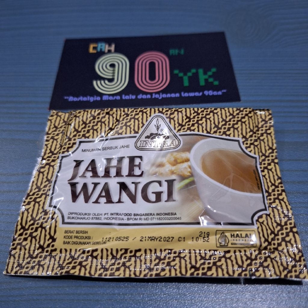 

WEDHANG JAHE WANGI cap INTRA Minuman Lejen Anak Generasi 90an Menghangatkan tubuh MURAH