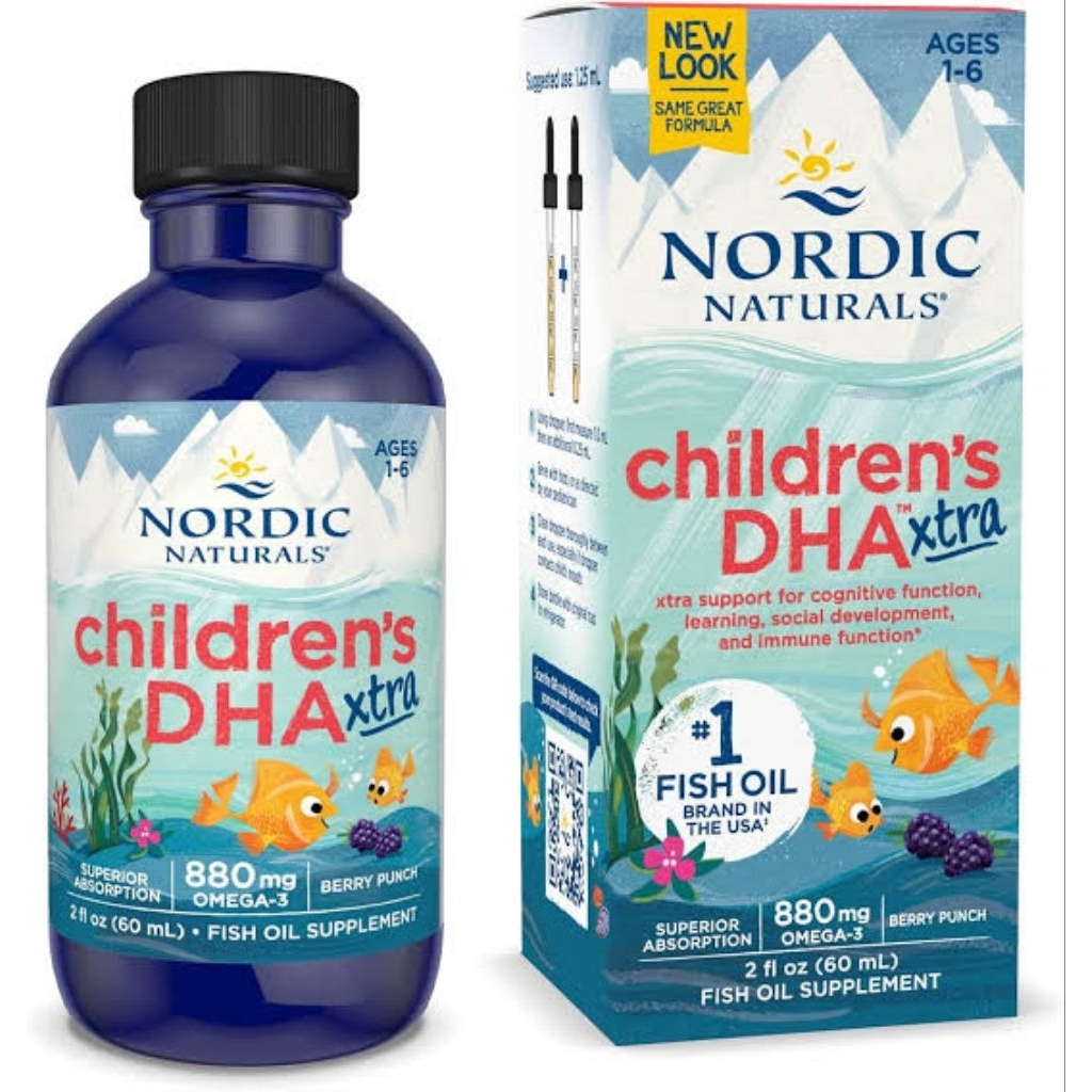 Nordic Baby/Children DHA extra Omega 3 (60ML/119ML)