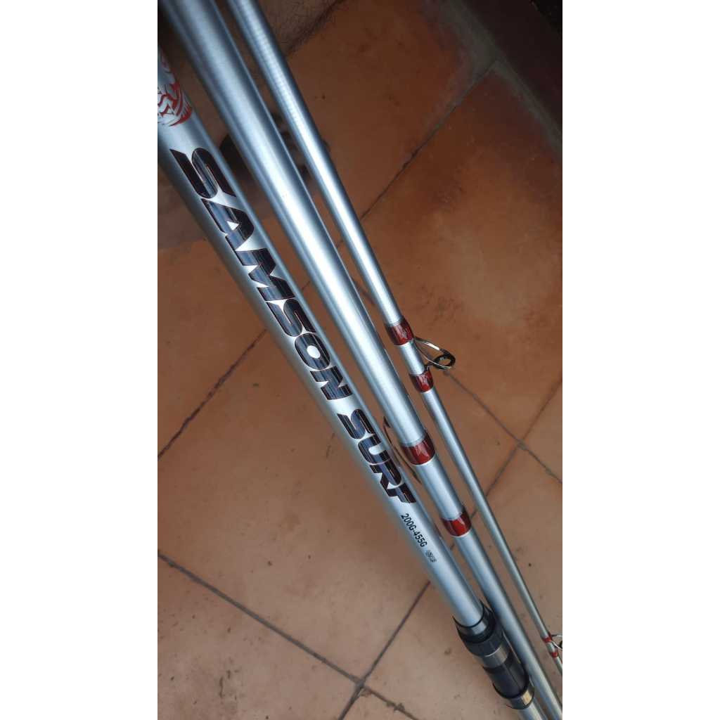 joran pancing laut 200-455g  sambung 3 SAMSON SURF 420