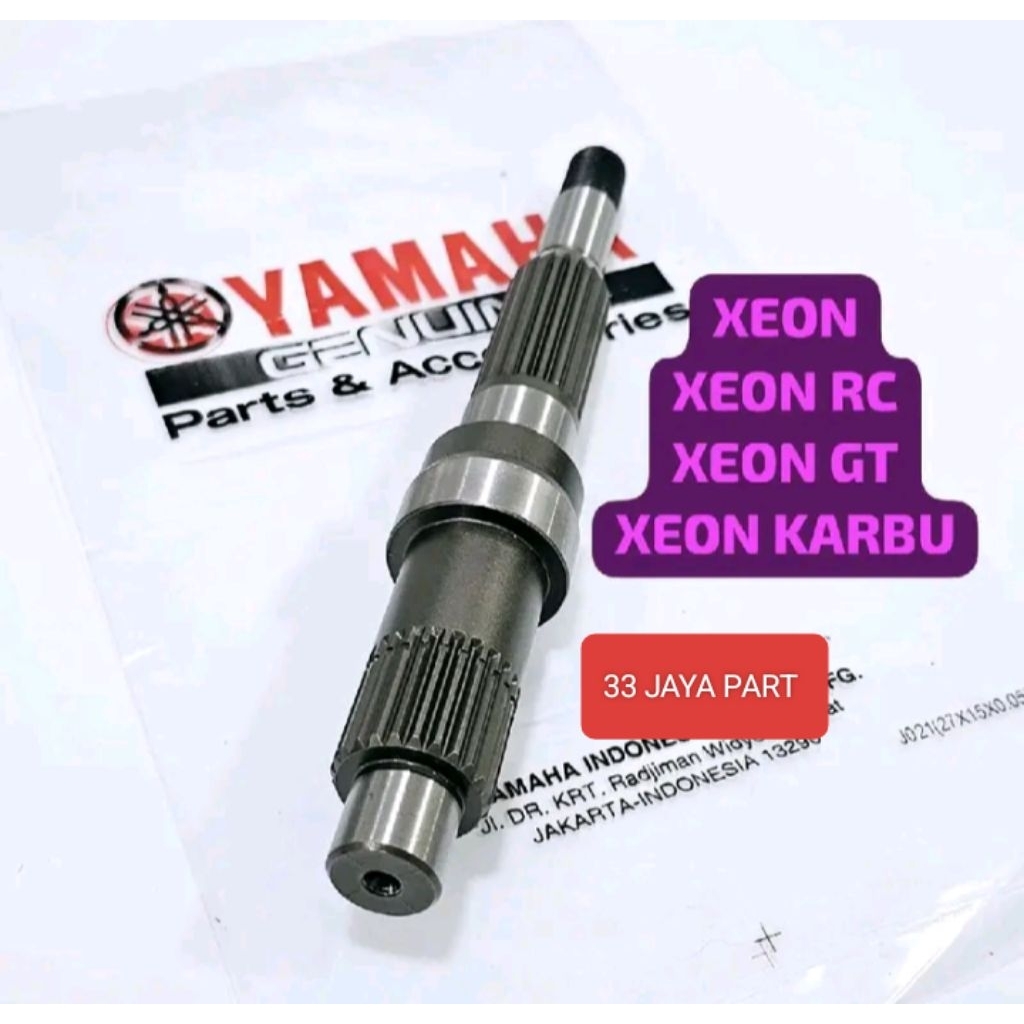 AS RODA BELAKANG YAMAHA XEON LAMA XEON KARBU ORIGINAL