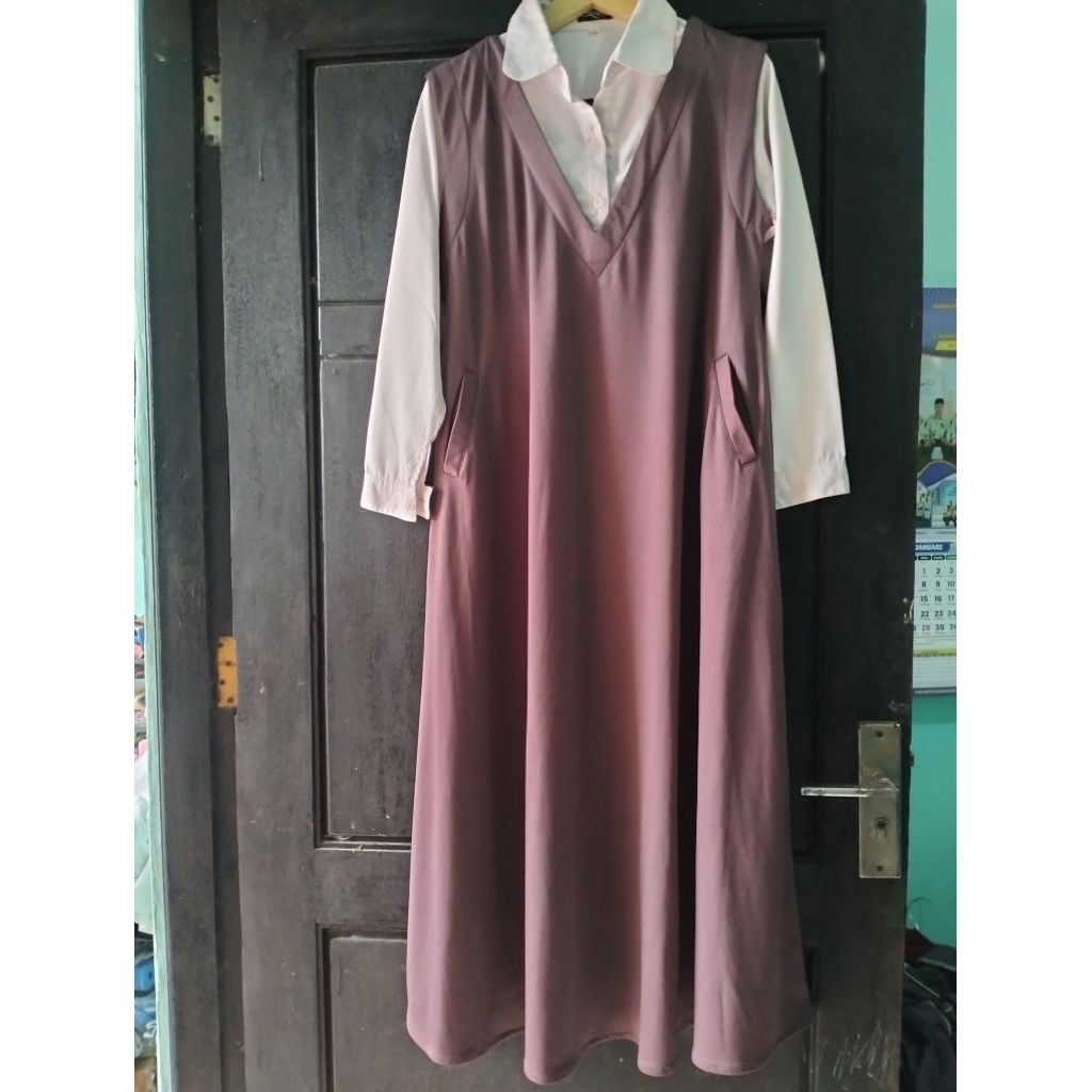 preloved gamis rudeya syari