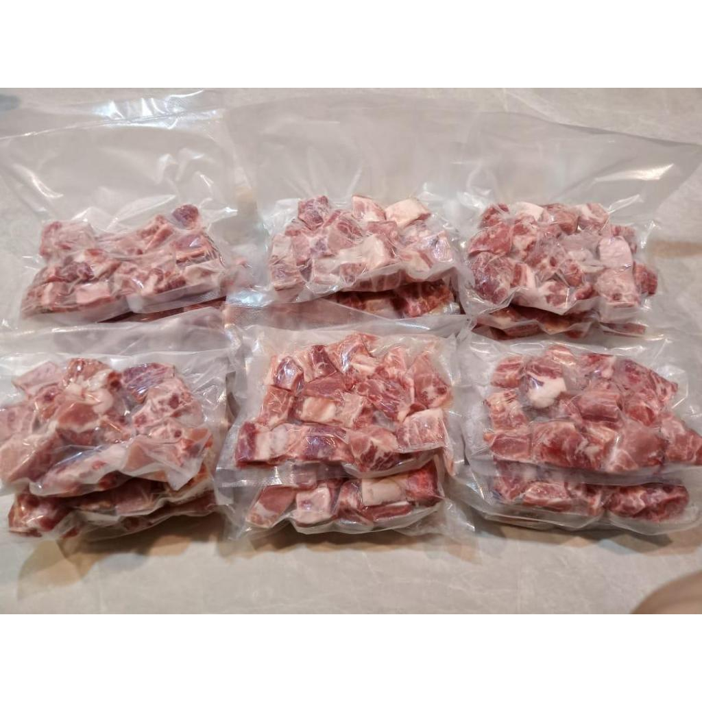 

USA Baby Back Ribs IBP @500 gram per vacum Pack