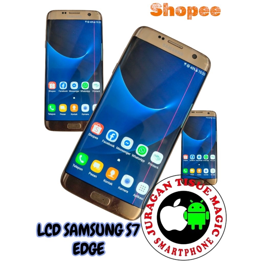 LCD ORI COPOTAN SAMSUNG S7 EDGE