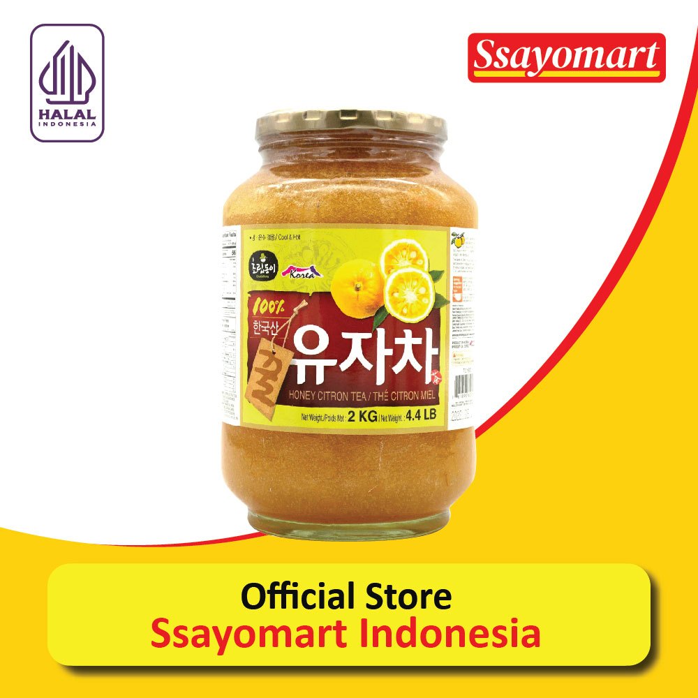 

Choripdong Honey Citron Tea /Minuman Konsentrat Jeruk Sitrun 2 kg