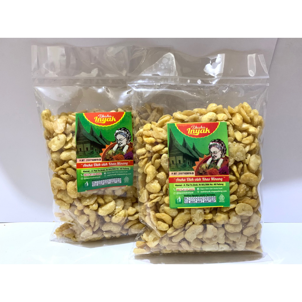 

Kacang Koro, Keripik Usaha Inyak