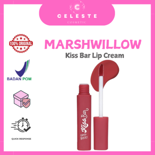 𝑪𝑬𝑳𝑬𝑺𝑻𝑬- MARSHWILLOW | Kiss Bar Lip Cream LipCream