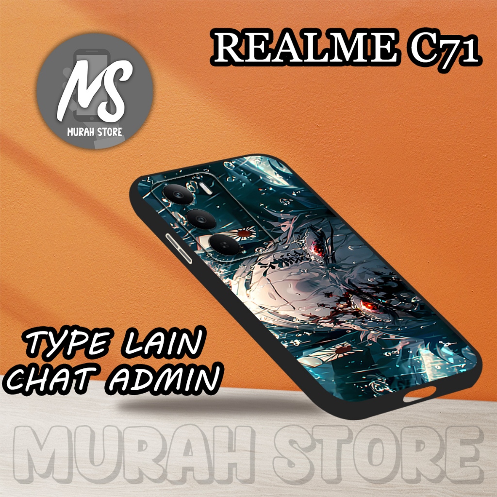 Softcase Karet REALME C71/MS11/Motif ANIME/Case REALME C71/Silikon REALME C71