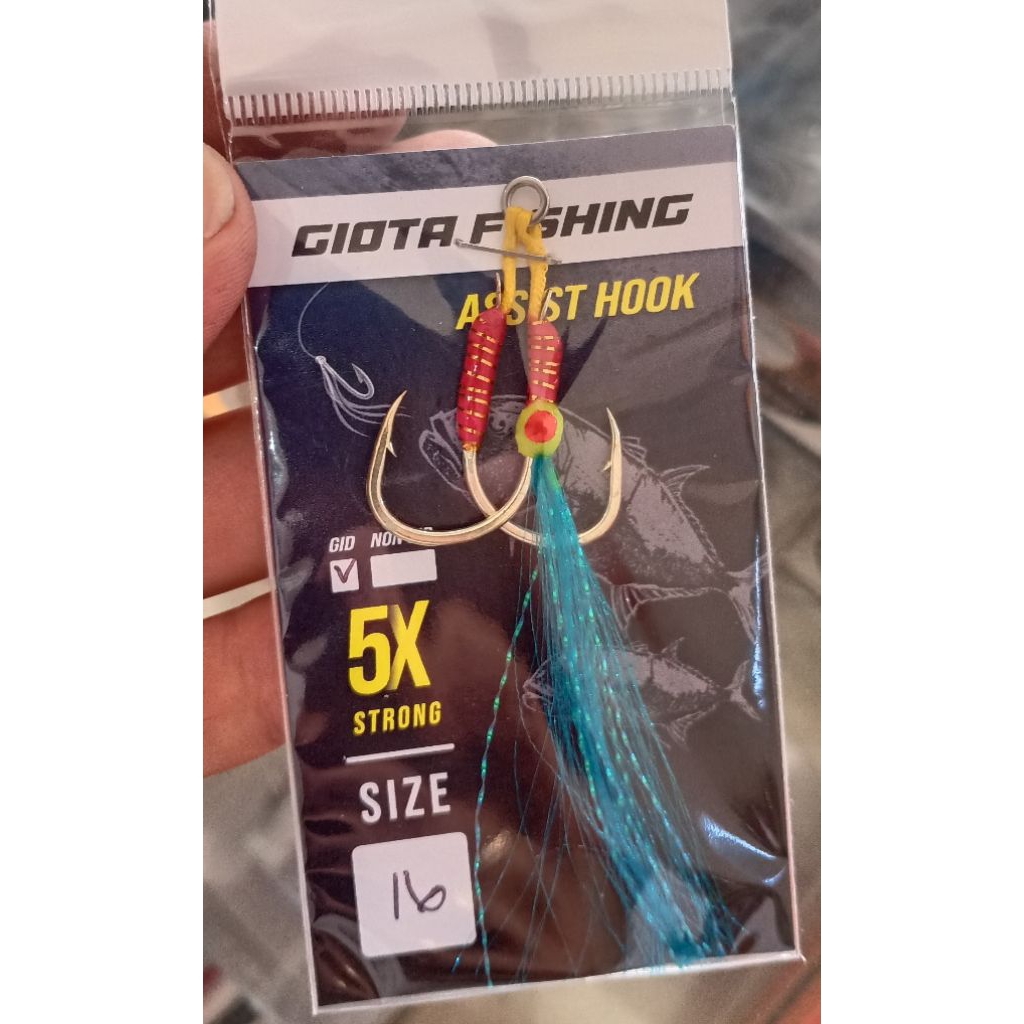 Assist Hook Gid Iseama - Kail Assist Jig - Assist Hook Micro Jig