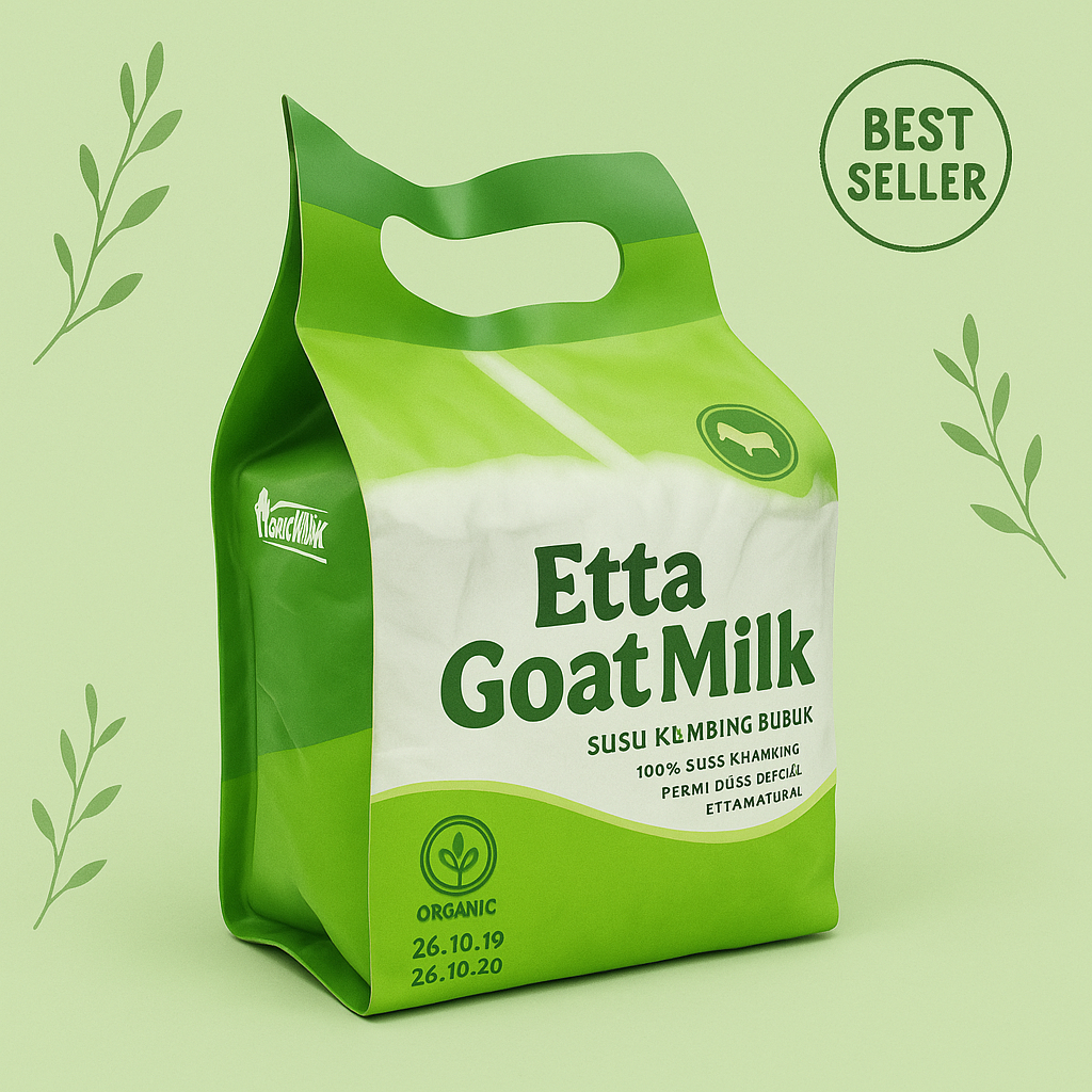 

Etta Goatmilk Bubuk Herbal – Tinggi Kalsium, Sehatkan Pencernaan & Atasi Asam Lambung