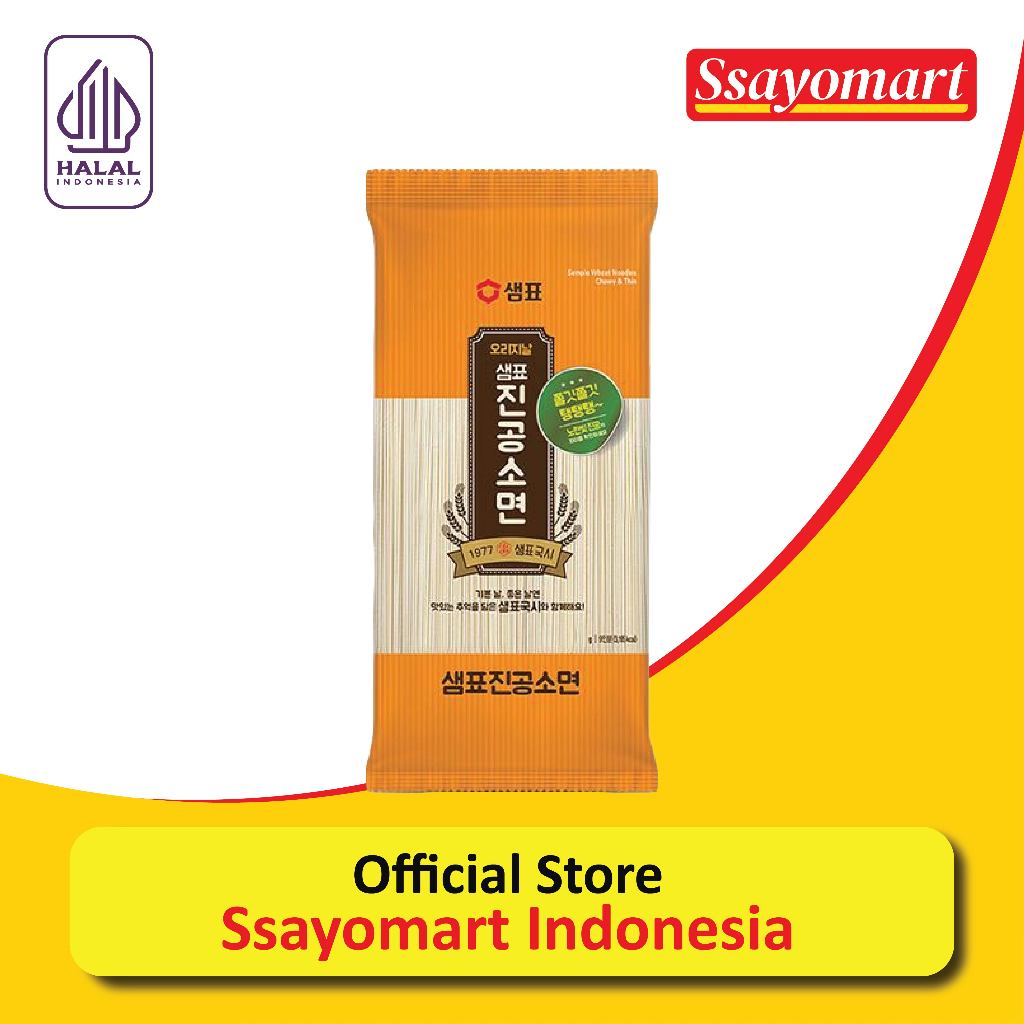 

Sempio Wheat Noodles Chewy & Thin - Mie Kering Kenyal Asli Korea 1.5kg