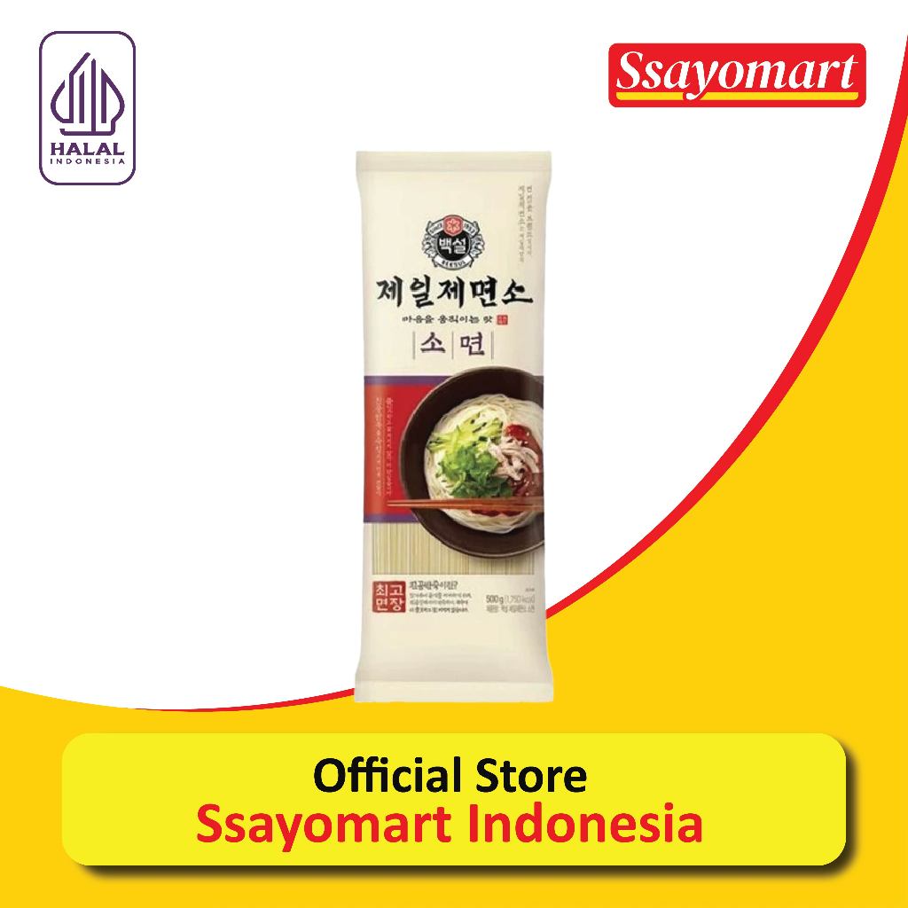 

CJ BEKSUL Korean Style Noodles - Mie Kering Gandum Korea 500g
