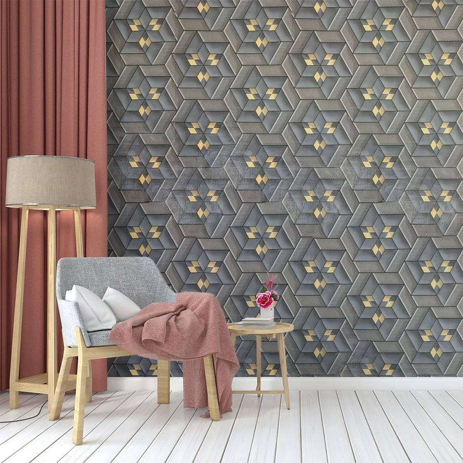 Wallpaper Dinding Berlian Abu Wallpaper Stiker Terbaru Tebal