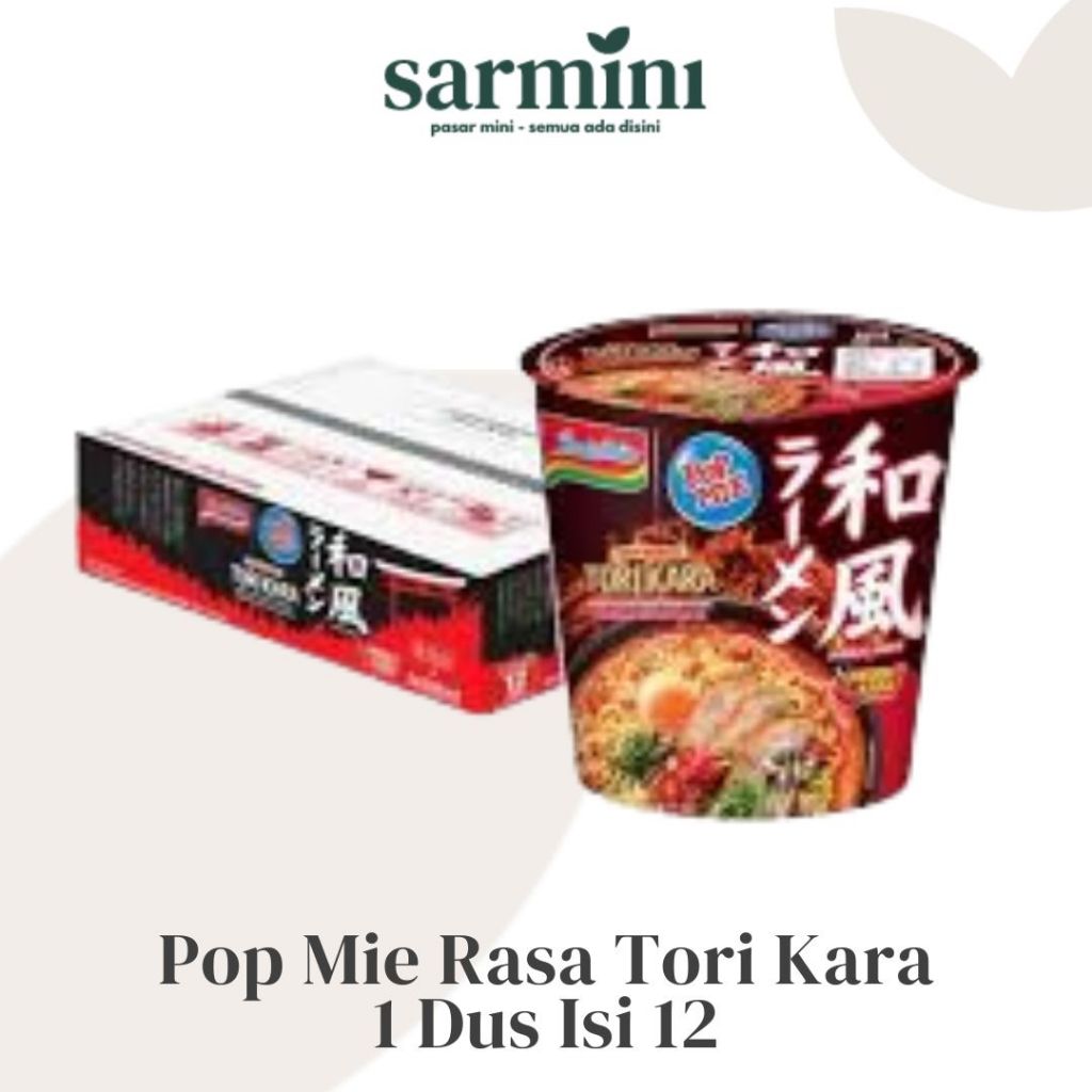 

Pop Mie Tori Kara 70g 1 Dus isi 12