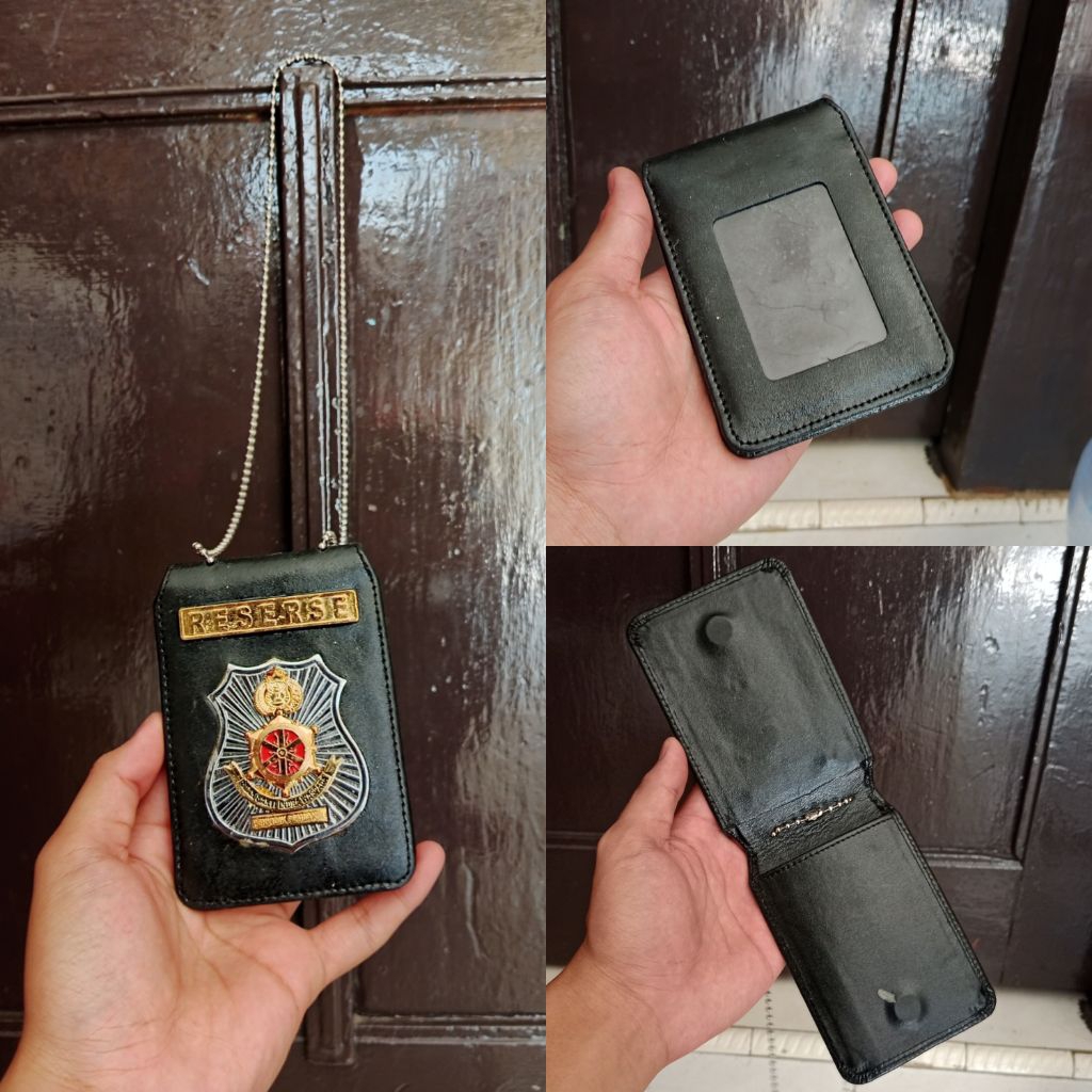 

Dompet ID Card Name Tag Kalung Lencana KTA Penyidik Logo Reserse Model Terbaru