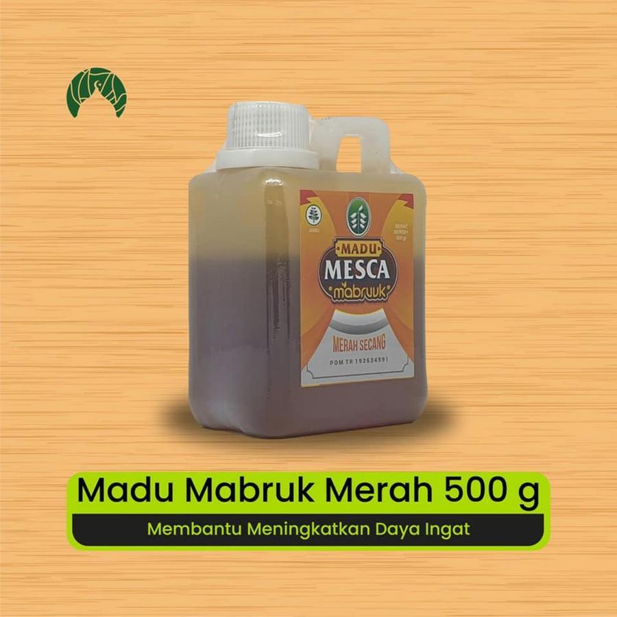

Madu Mesca Madu Merah Secang Mabruuk 500 Gr / Madu Merah Secang