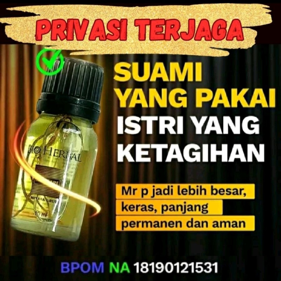 Minyak Urut Bio Herbal for men care
