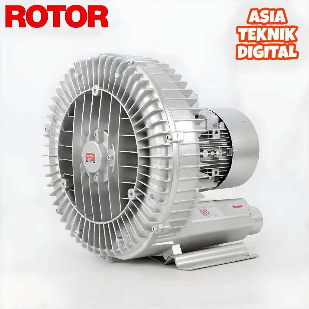 Ring Blower Tambak 750Watt 1HP 220V 1Phase Ring Blower Vortex