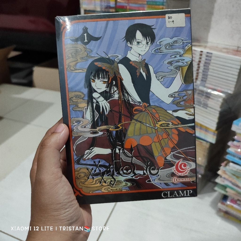 KOMIK : XXX HOLIC HANYA VOL. 1-4 SAJA