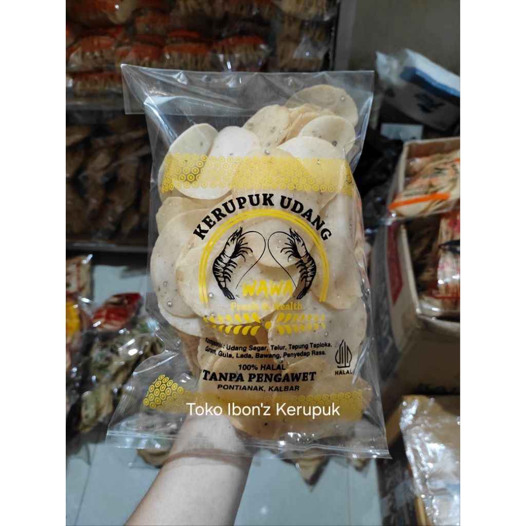

Kerupuk Udang Pontianak wawa 500 gr – Stik & Keping