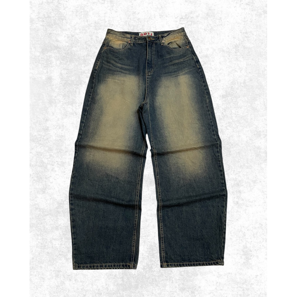 BAGGY PANTS || BLUE WASHED