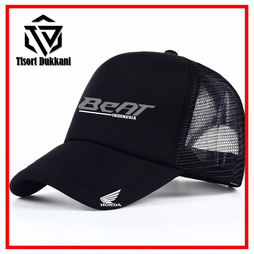 TOPI HONDA BEAT INDONESIA / TOPI JARING HONDA BEAT INDONESIA / TOPI TRUCKER HONDA BEAT INDONESIA BIS