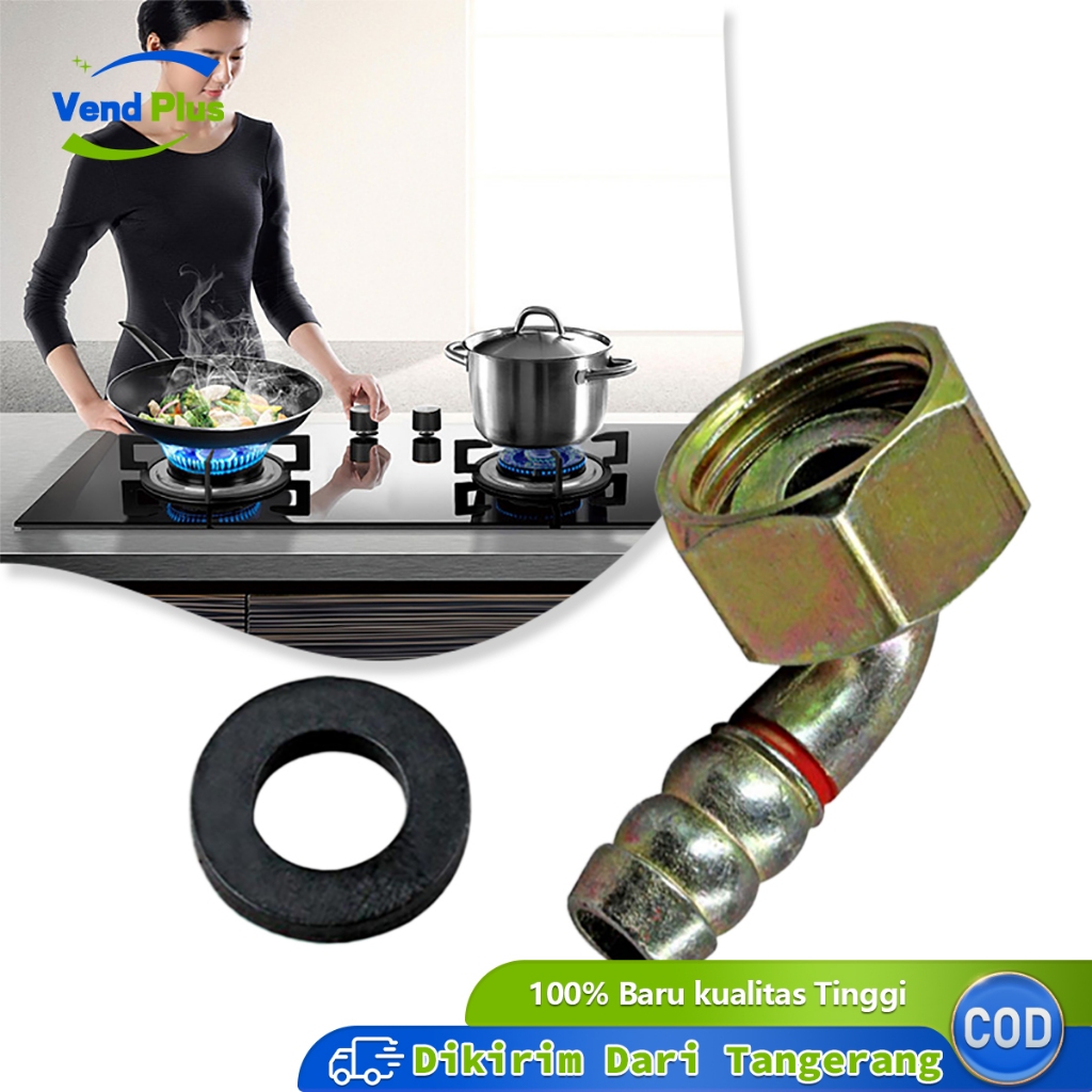 Nepel Selang Gas Nepel Elbow Sambungan Selang Gas Untuk Kompor Tanam Kompor Kaca