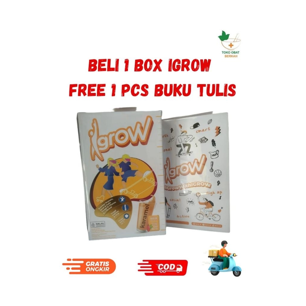 

Igrow Susu Pertumbuhan Remaja – Susu Tinggi Kalsium Untuk Tinggi Badan & Tulang Kuat – Usia 10–19 Tahun – Box 235gr