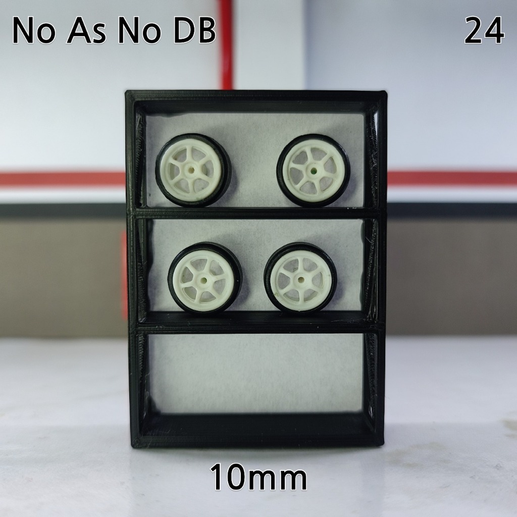 Ban Karet Diecast Miniscale 1/64 10mm Putih