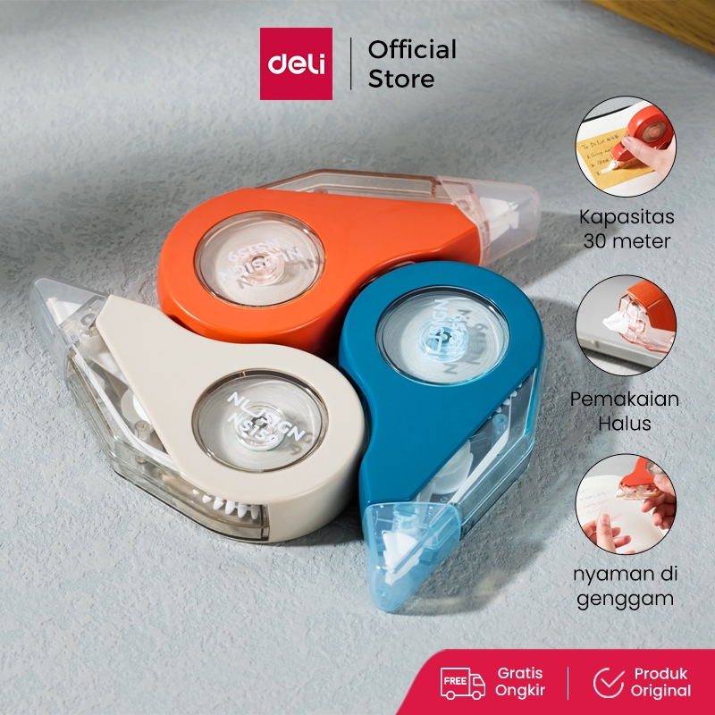 

Nusign Correction Tape / Pita Koreksi 30 20 Meter Sangat Halus Merekat Sempurna ENS159 ENS160