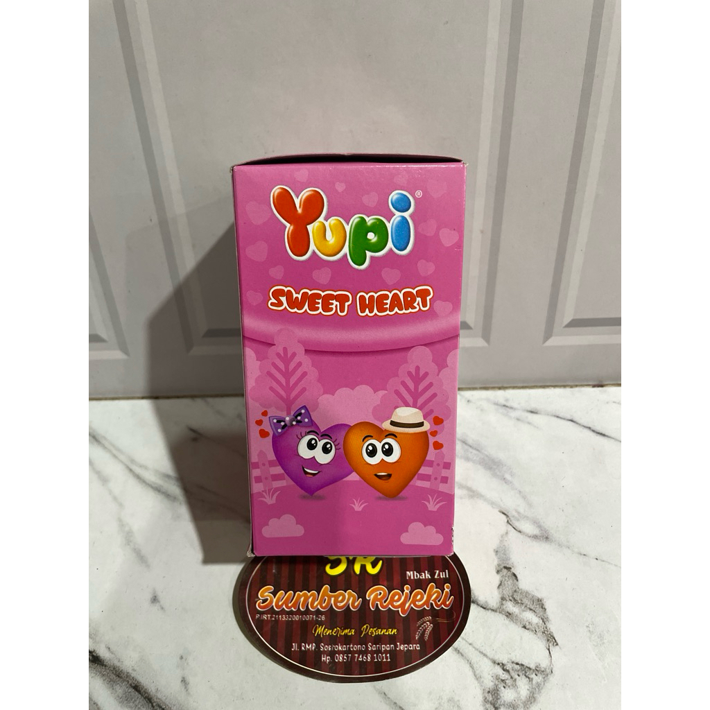 

YUPI SWEAT HEART ISI 12pcs