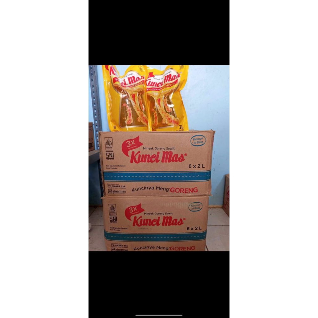 

(READY)minyak goreng kunci mas 1 karton(manis vcr)