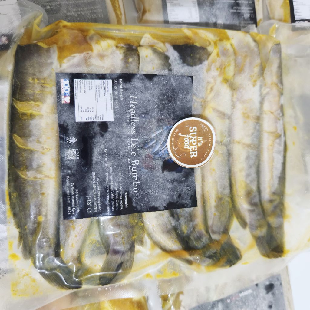 

Lele Headless dengan Bumbu Kuning isi 4 ekor dan 8 ekor