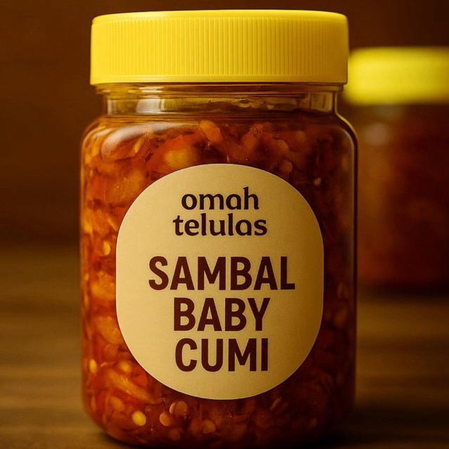 

Sambal baby cumi isi 200 gr TANPA PENGAWET