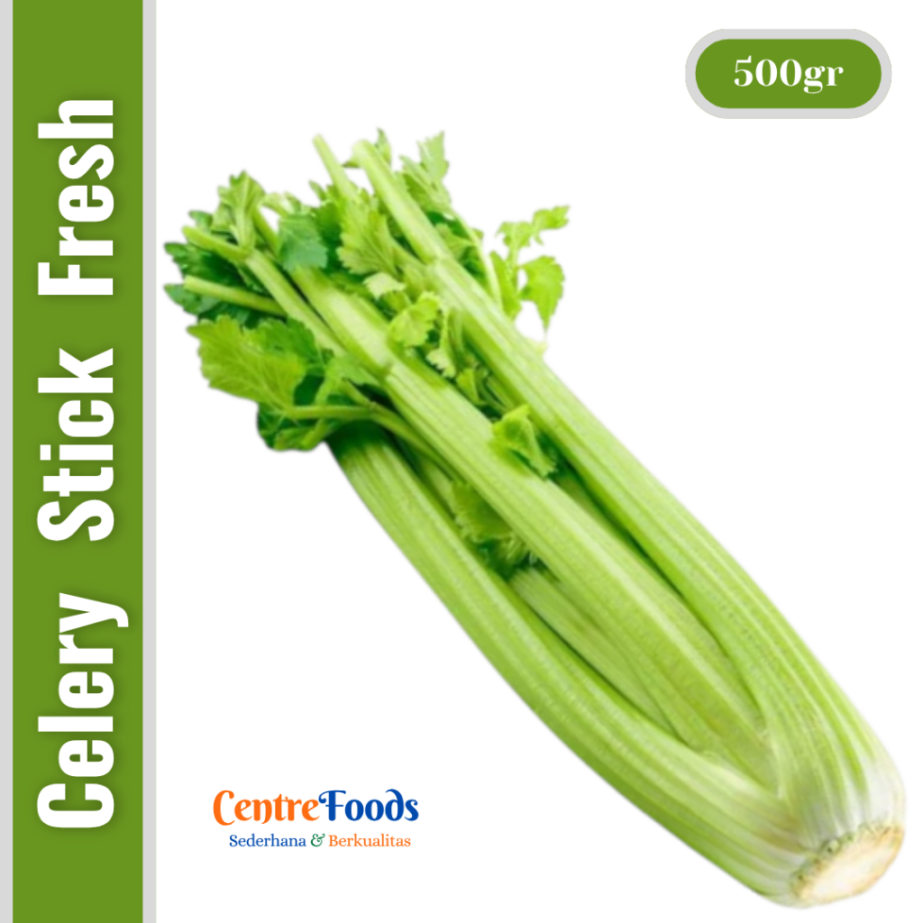 

Seledri Stik Import Segar - Seledri Batang Celery Stick Fresh | 500gr [ Harga Per 0,5 Kg ]
