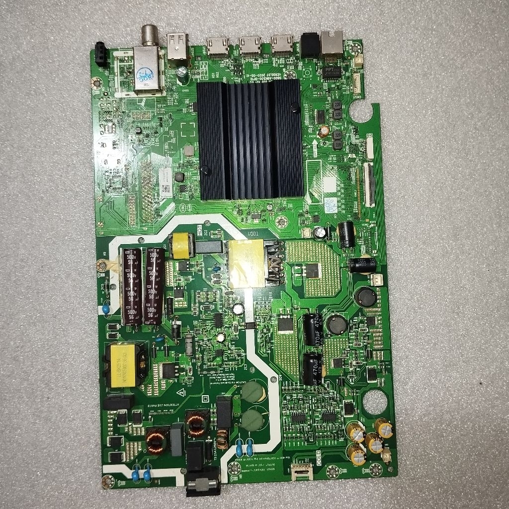 mainboard mobo motherboard mb mesin tv led coocaa 50S6G PRO