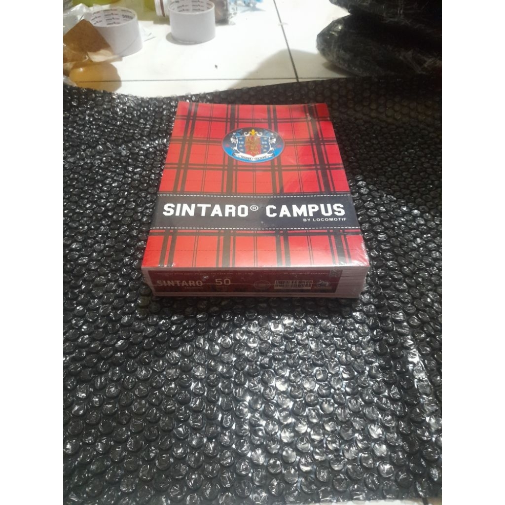 

1 pak buku tulis SINTARO CAMPUS ISI 50 LEMBAR paper Stationery