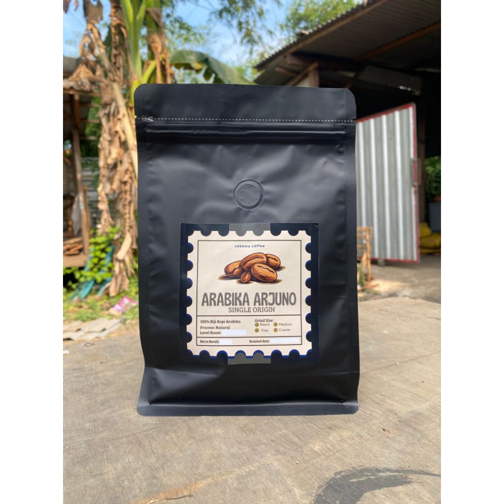 

Kopi Arabika Arjuno Single Origin - 100% Biji Kopi Asli | 200gr / 250gr / 500gr | Natural Process caffe bubuk