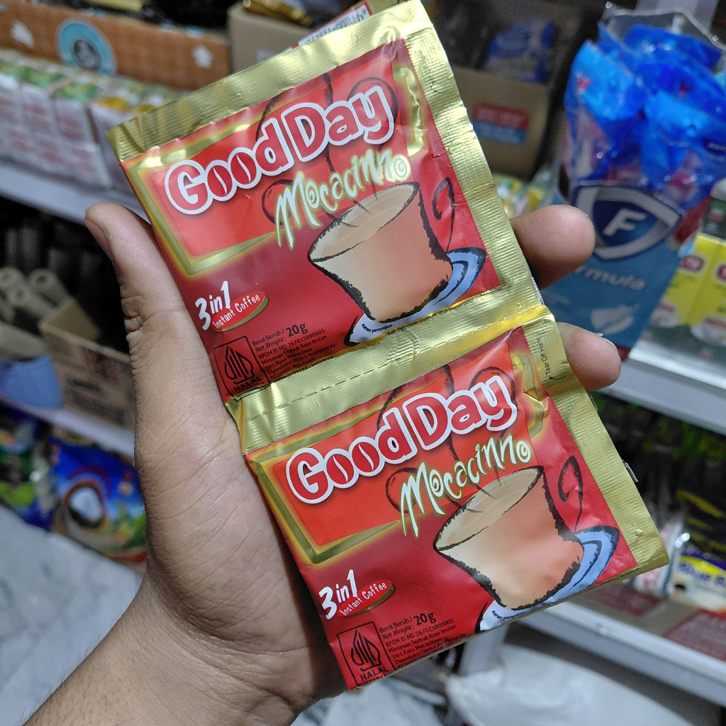 

Good Day Mocacinno 20g 1Renceng Harga Murah!!